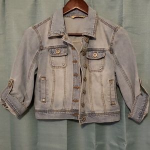 Cropped Jean Jacket